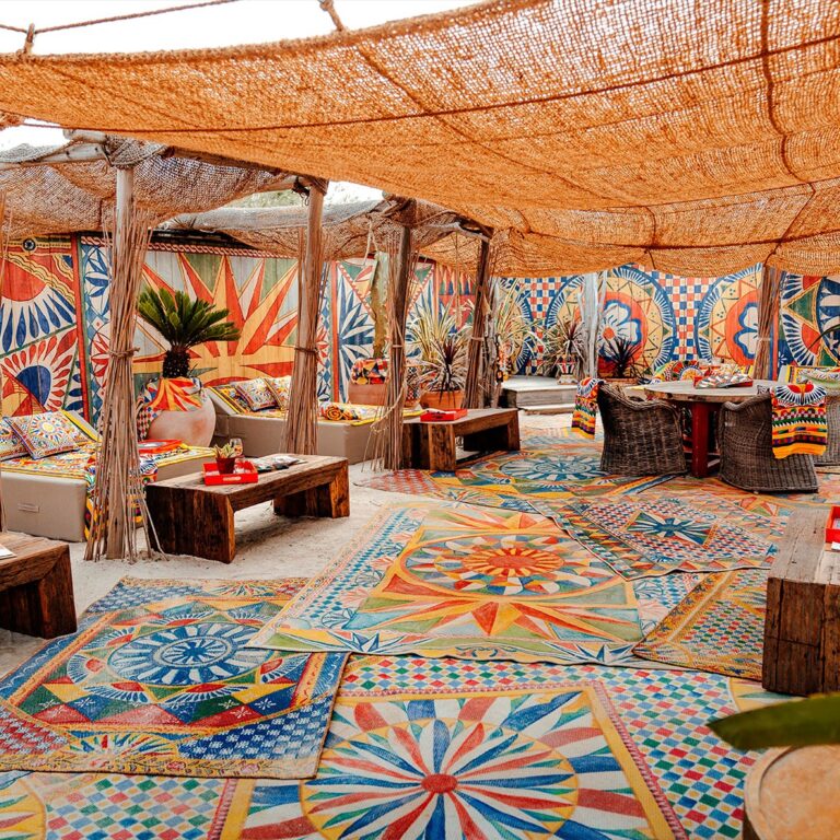 Dolce & Gabbana beach club takeover in St. Tropez
