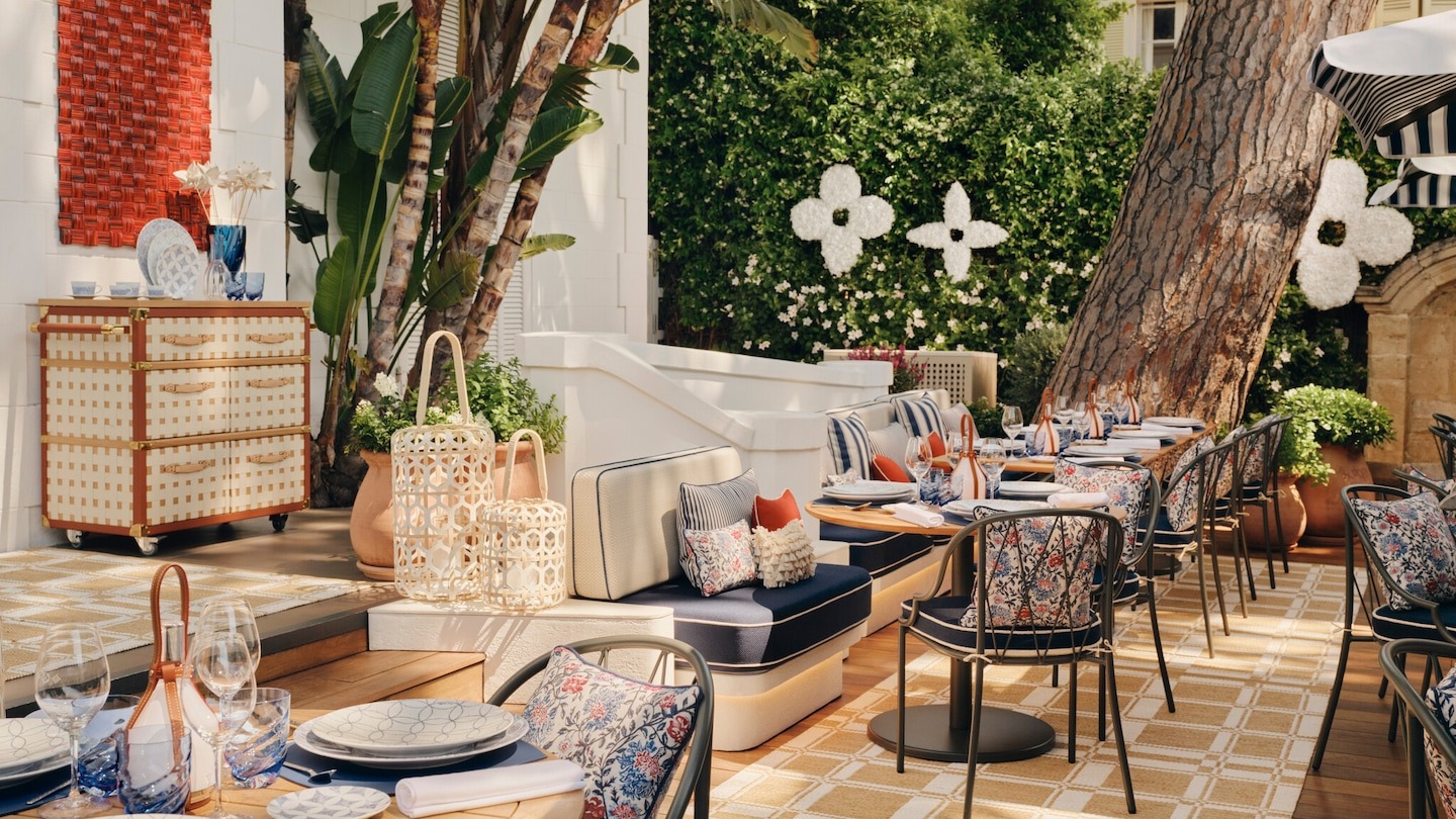 Inside the Louis Vuitton Restaurant in Saint-Tropez: Where Haute ...