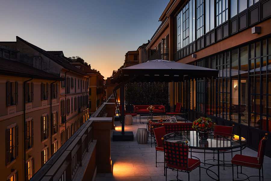 The Carlton Milan luxury hotel exterior following €60 million renovation