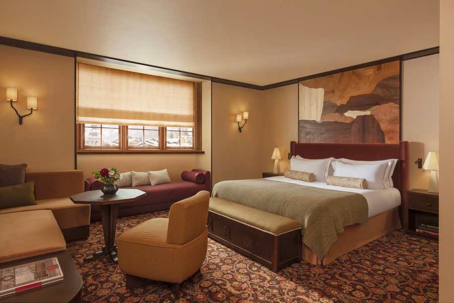 Hôtel Saint Roch Courchevel 1850 interior redesign 2026