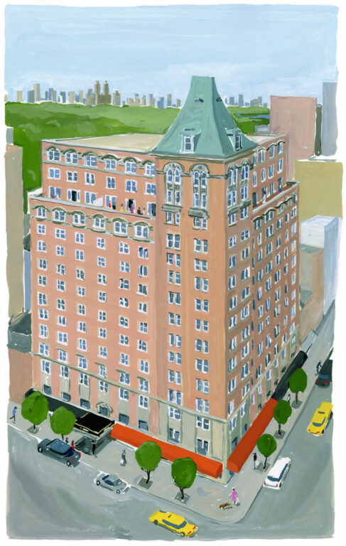 The Mark Hotel exterior on Madison Avenue, New York