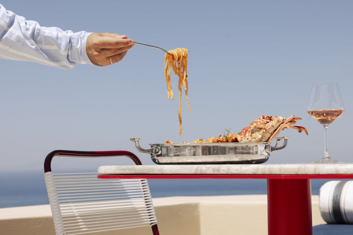 Antonino’s Italian restaurant at Neema Maison Finikia Santorini