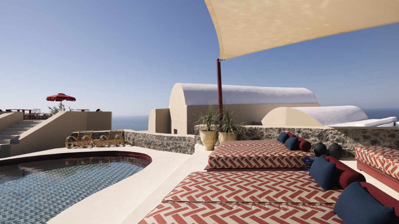 Pool at Neema Maison Finikia Santorini