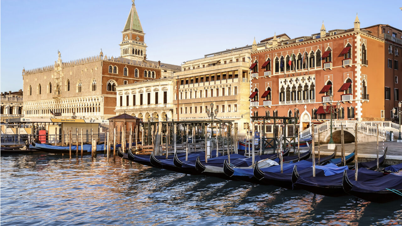 Four Seasons Hotel Danieli Venice exterior overlooking the lagoon