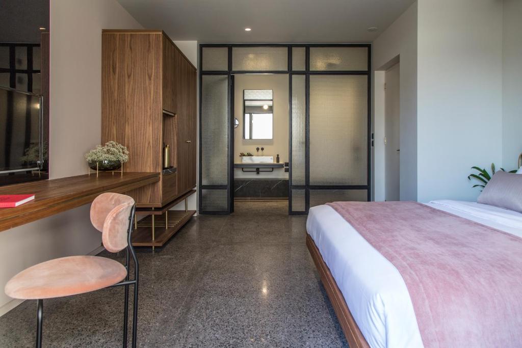 Contemporary Interiors at Perianth Hotel in Athens