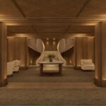 Interiors at The Park Gstaad hotel in Switzerland, part of the historic property reopening as a Four Seasons hotel for winter 2026–27