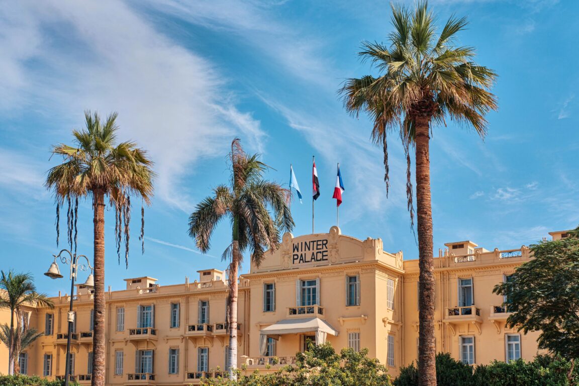 Winter Palace Hotel in Luxor near the Temple of Luxor