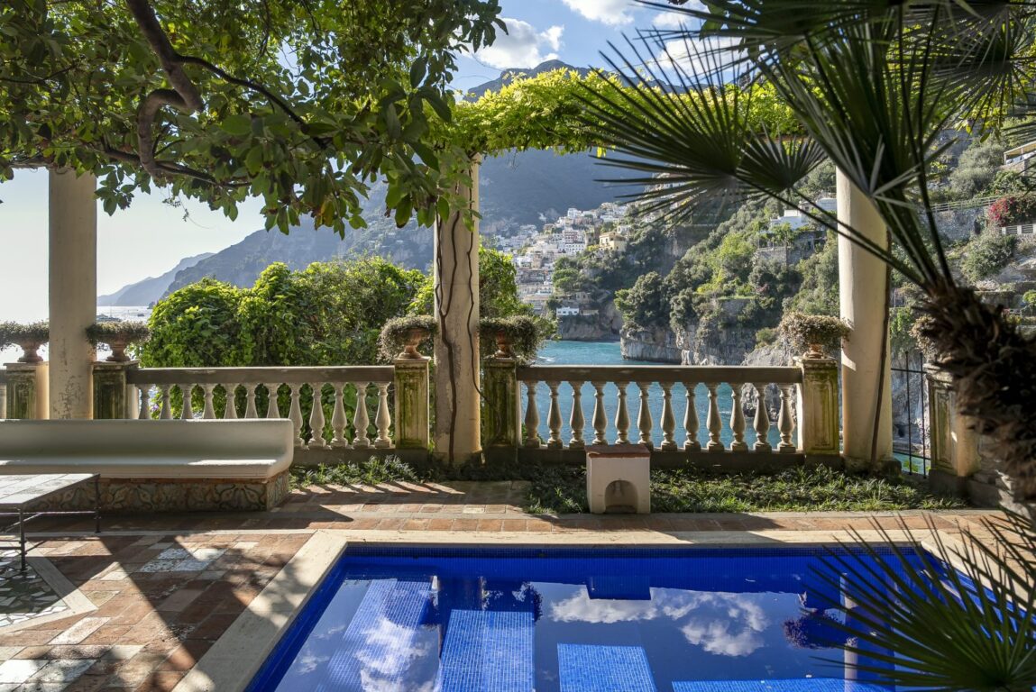 Villa TreVille Positano filming location for Hotel Costiera Prime Video series