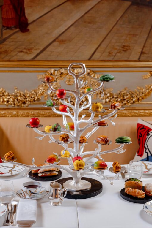 trompe-l’œil desserts by Cedric Grolet at the afternoon tea at Le Meurice, Paris