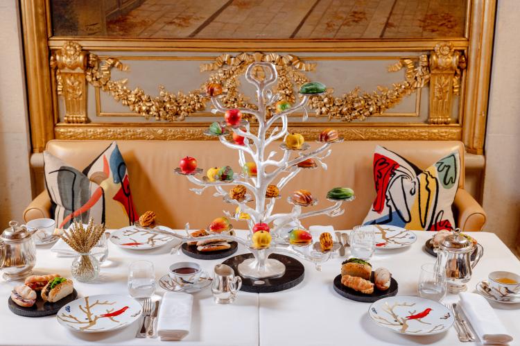 Le Meurice Launches New Afternoon Tea by Cedric Grolet in Paris
