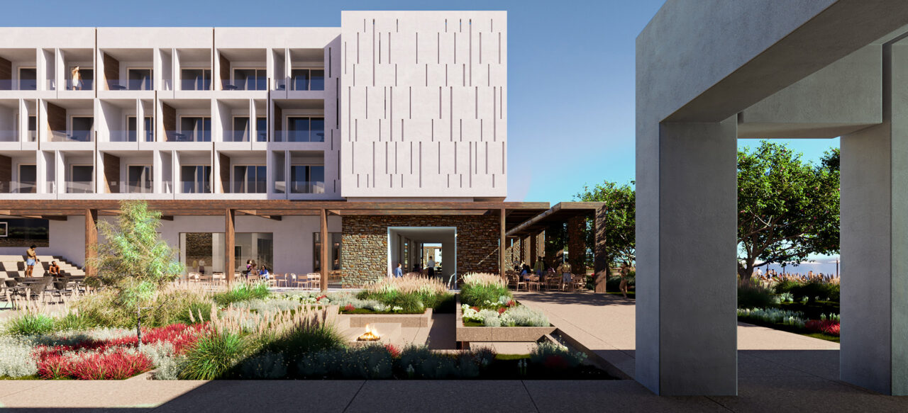 Tinos Beach hotel complex reimagined by Tsolakis Architects