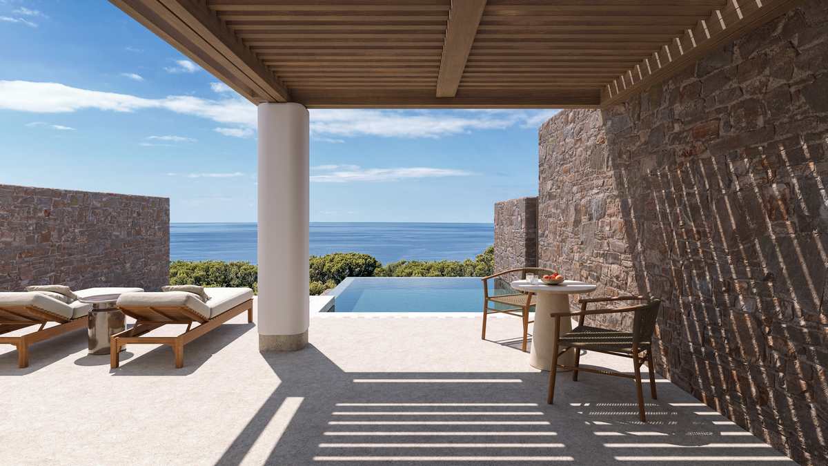 Eréma suite with private pool, Milos Greece